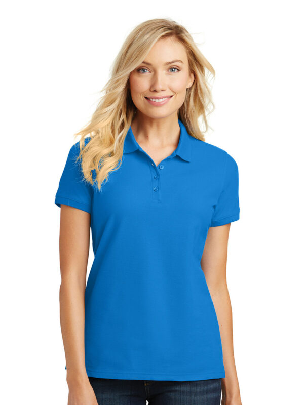 Port Authority Ladies Core Classic Pique Polo - Image 11