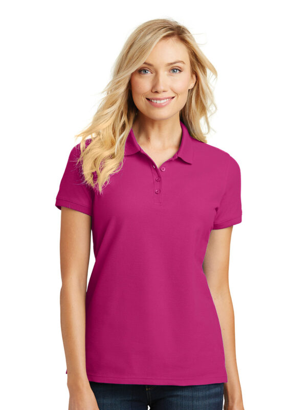 Port Authority Ladies Core Classic Pique Polo - Image 6