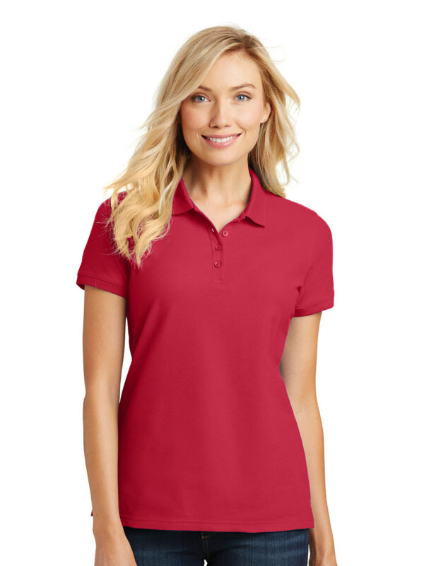 Port Authority Ladies Core Classic Pique Polo - Image 5