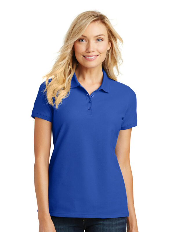 Port Authority Ladies Core Classic Pique Polo - Image 3