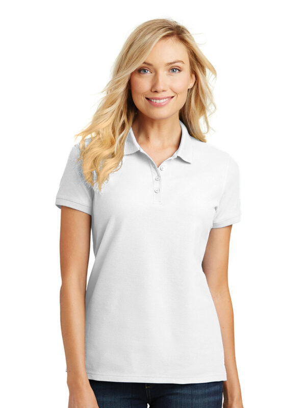 Port Authority Ladies Core Classic Pique Polo - Image 2