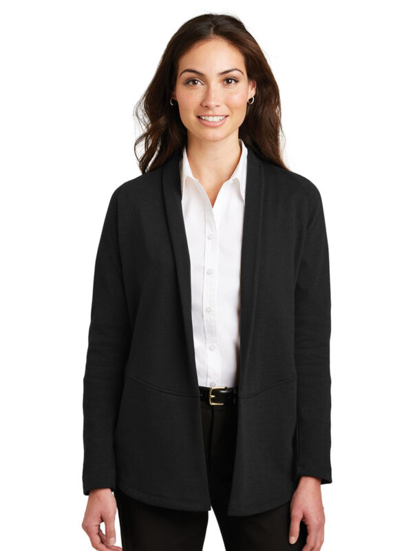 Port Authority Ladies Interlock Cardigan - Image 2