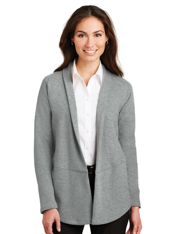 Port Authority Ladies Interlock Cardigan - Image 5