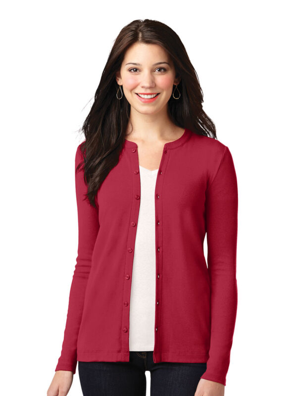 Port Authority Ladies Concept Stretch Button-Front Cardigan