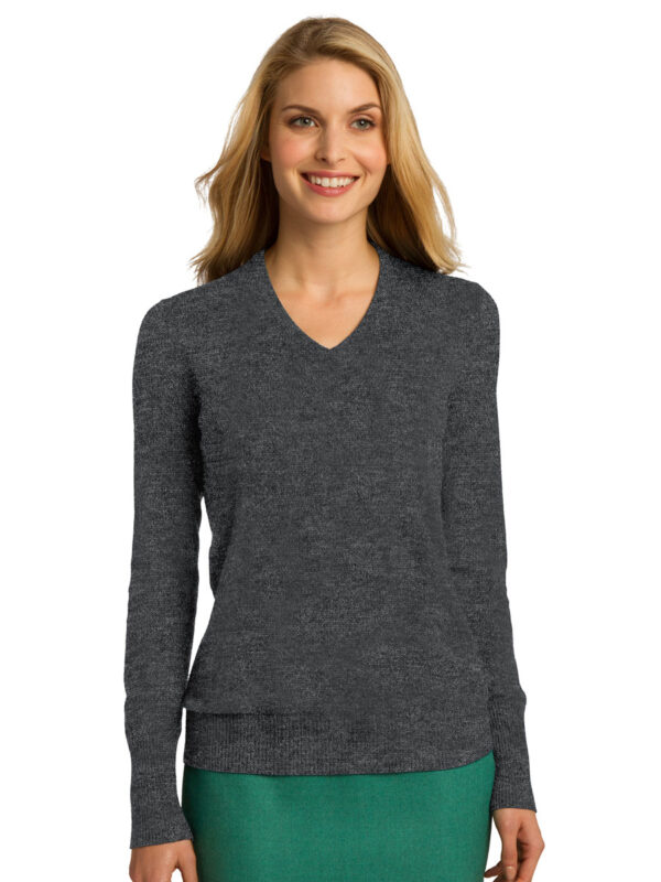 Port Authority Ladies V-Neck Sweater - Image 6
